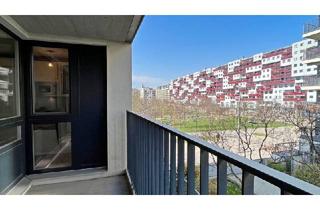 Wohnung mieten in Vorgartenstraße, 1020 Wien, Nähe U1 Vorgartenstraße! Moderne 2-Zimmer-Wohnung mit Balkon, Sauna & Gym – Garage optional!
