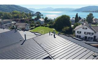 Wohnung kaufen in 4863 Seewalchen am Attersee, Wunderschöne Wohnung, 5 Zimmer, mit Blick über den glitzernden Attersee, in Seewalchen mit Garten und Sonnenterrasse.