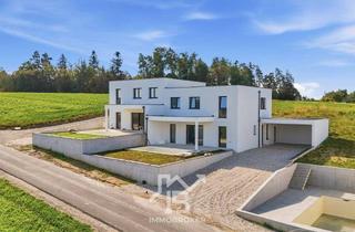 Doppelhaushälfte kaufen in 4175 Herzogsdorf, NEUBAU-Doppelhaushälfte mit Pool, Wärmepumpe & Carport – 20 Min. nach Linz