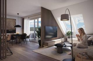 Wohnung kaufen in Klausenbachstraße 45-47, 4040 Linz, Große Dachgeschoßwohnung auf zwei Ebenen inklusive Tiefgaragenstellplatz