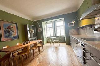 Maisonette mieten in 5020 Salzburg, traumhafte großzügige Altbauwohnung mit Dachterrasse mitten im Andrä Viertel (provisionsfrei)