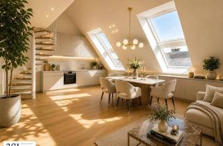 Maisonette kaufen in Leibenfrostgasse, 1040 Wien, Lichtdurchflutende Dachgeschoß-Maisonette Wohnung in Top Lage