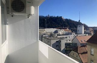 Wohnung mieten in Lendplatz, 8020 Graz, Nachmieter Gesucht: Helle 3-Zimmer-Traumwohnung am Lendplatz (Klima, Loggia & Schlossbergblick)