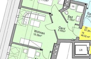Wohnung mieten in 8020 Graz, Dachgeschoss-Wohnung mit wunderschönem Stadtblick!