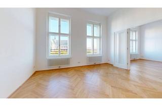 Wohnung mieten in Reichsratsstraße, 1010 Wien, Erstbezug nach stilvoller Sanierung – 4-Zimmer-Altbau mit Blick auf die Votivkirche