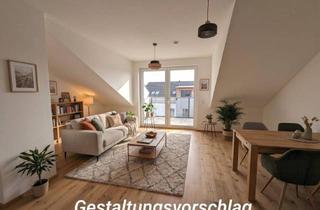 Wohnung kaufen in 5300 Hallwang, PANORAMA & PRIVATSPHÄRE: Sonnig-helle 2-Zimmer-Dachgeschosswohnung (59 m²) in Hallwang!