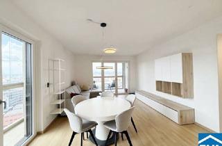 Wohnung mieten in Döblerhofstraße, 1030 Wien, Vollmöblierte 3-Zimmerwohnung mit atemberaubender Aussicht