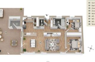 Penthouse kaufen in Krankenhaus, Bahnhof, 4600 Wels, Ganz Oben Angekommen - Einzigartiges Penthouse mit 80M² Terrasse in Perfekter Infrastrukturlage