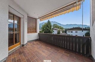 Wohnung mieten in 6342 Niederndorf, Wohnen mit Bergblick: 3-Zimmer Mietwohnung mit 2 Balkonen & Tiefgaragenstellplatz!