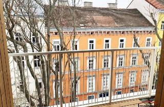 Wohnung mieten in 1070 Wien, TOPLAGE: 5. Etage - Straßenseitige, moderne 2-Zimmerwohnung mit Loggia! (Mietbeginn 01.01.2027)