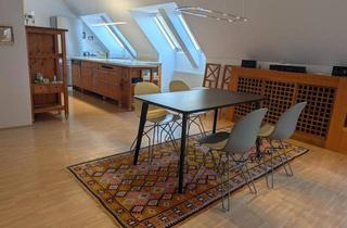 Wohnung mieten in Breitenfeldergasse 10, 1080 Wien, Helle, Innenstadt + AKH nahe 3-4 Zimmer Dachgeschosswohnung, vollmöbliert, Klimaanlage, Terrasse, Einzelgarage