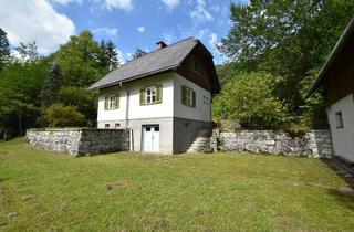 Haus kaufen in 8924 Wildalpen, Entwicklungsfläche mit sanierungsbedürftigem Gebäude und Hochschwab-Blick im Jagdeldorado Wildalpen