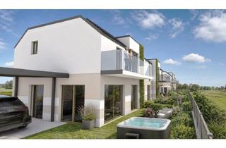 Doppelhaushälfte kaufen in 2512 Oeynhausen, EXKLUSIVE DOPPELHAUSHÄLFTEN MIT GARTEN, TERRASSE, BALKON & WHIRLPOOL – NAHE WIEN