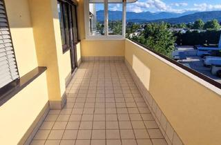 Wohnung kaufen in 9020 Klagenfurt, Großer Balkon mit Aussicht, 2 Zi., möbliert, provisionsfrei, Parkett, Parkplatz, Keller, Radweg zur Uni und zum Wörthersee je ca. 12min