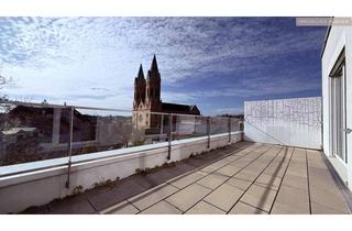 Wohnung mieten in Silbergasse, 1190 Wien, Klimatisierte DG-Wohnung in der Silbergasse: 86m² Terrassenfläche, 4 Zimmer, 2 Bäder !!!