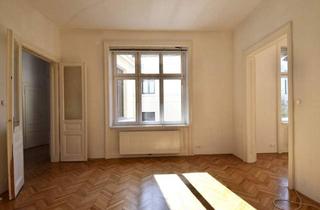 Wohnung kaufen in Mariahilfer Straße, 1060 Wien, Westseitiger 2-Zimmer-Altbau im 3. Stock! Balkonoption!