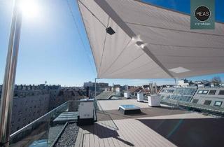 Penthouse mieten in Rochusmarkt, 1030 Wien, Provisionsfrei: Einzigartiges Luxus Smart-Home Penthouse mit direktem Liftzugang und 3 Terrassen nahe Rochusmarkt! Garage verfügbar!