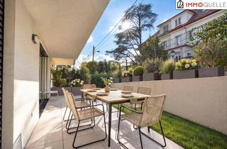 Wohnung kaufen in Heinrich-Collin-Straße, 1140 Wien, Gartenglück trifft auf moderne Eleganz - Exklusive Gartenwohnung mit großzügigem Wohnambiente, zwei herrlichen Terrassen und privatem Garten in ruhiger Lage von Wien-Penzing