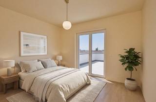 Wohnung kaufen in 4050 Traun, Neubau-Erstbezug Traun: 2 Zimmer, 59 m², Loggia, Top 4