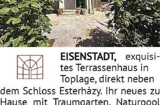 Haus kaufen in 7000 Eisenstadt, Exquisites Terrassenhaus in Toplage, direkt neben dem Schloss Esterházy. Ihr neues zu Hause m