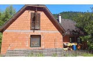 Haus kaufen in 2770 Gutenstein, Haus mit Ausbaupotenzial in Gutenstein – Rohbau mit Keller und ausbaufähigem Dachgeschoss!