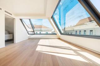 Penthouse kaufen in Kettenbrückengasse 1/34-35, 1050 Wien, Außergewöhnliches 225 m² Penthouse mit 6 Zimmern & 90 m² Privater Dachterrasse