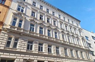 Wohnung mieten in Damböckgasse, 1060 Wien, ERSTBEZUG, DAMBÖCKGASSE, 55 m2 Altbau, Wohnküche, 1 Zimmer, Duschbad, Parketten, Haus des Meeres