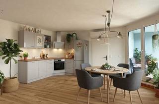 Wohnung kaufen in Friedrich-Engels-Platz, Millennium Tower, Lorenz-Böhler-Krankenhaus, 1200 Wien, Tolle Raumaufteilung und Keine Schrägen: 4 Zimmer Dg-Wohnung mit Terrasse
