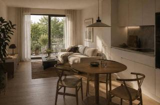 Maisonette kaufen in 1140 Wien, MYRIA | Exklusive 2-Zimmer-Dachgeschosswohnung in Ruhelage (1.DG) | 58 m² Wohnfläche | 2 Terrassen mit gesamt 21 m² | Hadersdorf (Top 8)