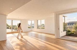 Penthouse kaufen in Döblinger Hauptstraße 78, 1190 Wien, Luxus-Penthouse mit 151 m² Terrasse auf Wohnebene & Panoramablick über Wien – vermietet mit € 85.816,84 p.a. bis 2031