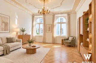 Wohnung kaufen in Reinprechtsdorfer Straße, 1050 Wien, Altbaujuwel mit prachtvollem Stuck – Zeitlose Wiener Eleganz inklusive Fußbodenheizung I Nähe zukünftiger U2-Reinprechtsdorfer Straße I Lift