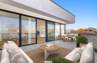 Penthouse kaufen in 10.-Oktober-Straße 26A, 9020 Klagenfurt, Ein Penthouse der Extraklasse – urbaner Luxus, voll klimatisiert, private Dachterrasse und ein unvergleichlicher Blick über Klagenfurt