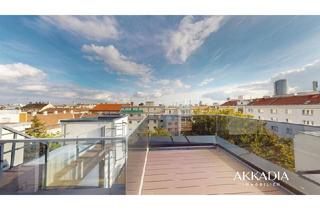Wohnung mieten in Ferchenbauergasse, 1210 Wien, Über den Dächern Wiens - 3-Zimmer-Wohnung mit großer Dachterrasse im 21. Bezirk