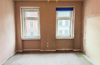 Wohnung kaufen in Herzgasse, 1100 Wien, Sanierungsobjekt mit Potenzial! 2-Zimmer-Altbauwohnung nahe U1 & S-Bahn