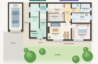 Wohnung mieten in Feldstraße 12, 4432 Ernsthofen, Gartenwohnung in Ernsthofen zu vermieten – ruhig, grün und zentral