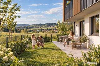 Wohnung kaufen in Am Südring, 5141 Moosdorf, Am Südring - Top B1: 4-Zimmer Gartenwohnung in idyllischer Lage