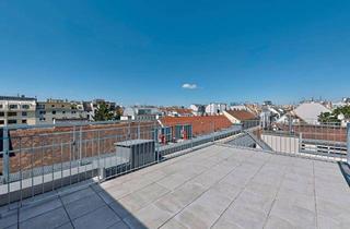 Penthouse kaufen in Krongasse, 1050 Wien, Krongasse! Erstbezug Penthouse mit 3 Terrassen und privatem Liftzugang auf frisch saniertem Altbauhaus! Top17
