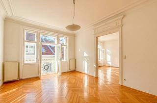 Wohnung mieten in Weihburggasse, 1010 Wien, Nähe Stephansplatz: 3 Zimmer Altbaumiete mit französischem Balkon