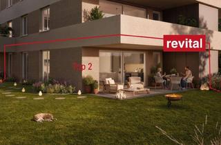 Wohnung kaufen in Widum 32, 6890 Lustenau, Finanzierung ab € 1.550 pro Monat - 1A-Lage von Lustenau - Ruhige und Zentrale Gartenwohnung - Top 2