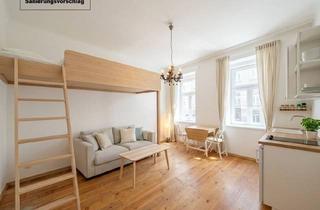 Wohnung kaufen in Cervantesgasse, 1140 Wien, Neu 1-Zimmer-Altbau mit Gemeinschaftshof - Komplett Sanierungsbedürftig, Aktuell ohne Heizung
