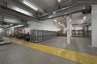 Gewerbeimmobilie mieten in Lobmeyrgasse, 1160 Wien, Großzügige Lagerfläche mit Regalsystem in 1160 Wien