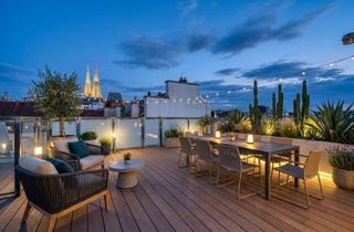 Loft kaufen in 1090 Wien, Private Rooftop Residence with 60 m² Salon near Schottentor and 1st District