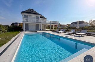 Villen zu kaufen in 2483 Ebreichsdorf, Rohbau-Villa im Wohnpark am See: 1.215 m² Grund, Pool und Doppelgarage, Fertigstellung nach eigenen Vorstellungen | 393 m² Nutzfläche