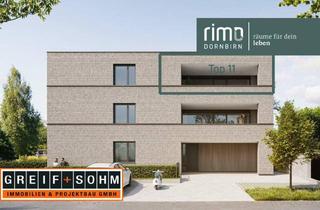 Wohnung kaufen in Weidachstraße 31, 6923 Lauterach, Top 11 | Viel Terrasse für neue Lieblingsmomente mit Blick auf den Gebhardsberg | 3 Zimmer-Dachgeschosswohnung