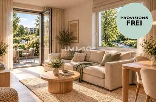 Wohnung kaufen in 2481 Achau, WOHNEN AM BACH - Moderne 2-Zimmer-Wohnung mit Terrasse und Grünblick, provisionsfrei!