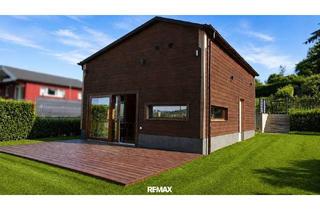 Haus kaufen in 4060 Leonding, Erstbezug in Leonding: Ferienhaus mit Garten, Terrasse & Sauna, 3 Zimmern auf 58 m²