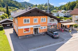 Gewerbeimmobilie kaufen in 9062 Moosburg, Kult-Gastronomie mit Kegelbahn und großer Betreiberwohnung im Zentrum von Moosburg
