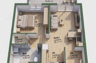 Wohnung kaufen in Laaer Straße 34, 2100 Korneuburg, 2-Zi-DG-Whg. mit Balkon - WOHNEN AM RING - LAA 34 - TOP 28