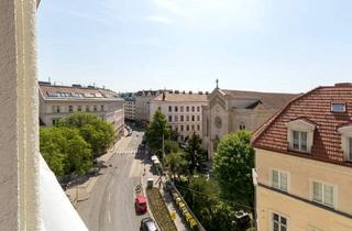 Wohnung kaufen in Mariahilfer Straße, 1060 Wien, Südseitiger Altbau mit schönem Ausblick! Sanierungsbedürftige 3,5-Zimmer-Wohnung im 3. Stock