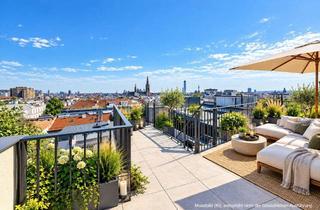 Maisonette kaufen in Bechardgasse, 1030 Wien, Wohnen über den Dächern Wiens – Exklusives Penthouse mit traumhafter Aussicht & Dachterrasse, nächst Stadtpark, Wien Mitte und Rochusmarkt